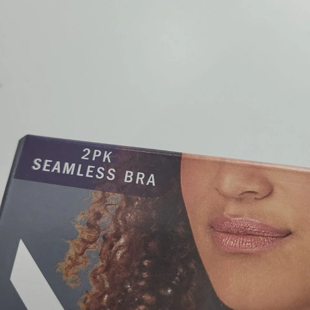 NEW DKNY 2-Pack Women's M Seamless Bra  Soft Stretch Fabric H560 - Picture 7 of 8